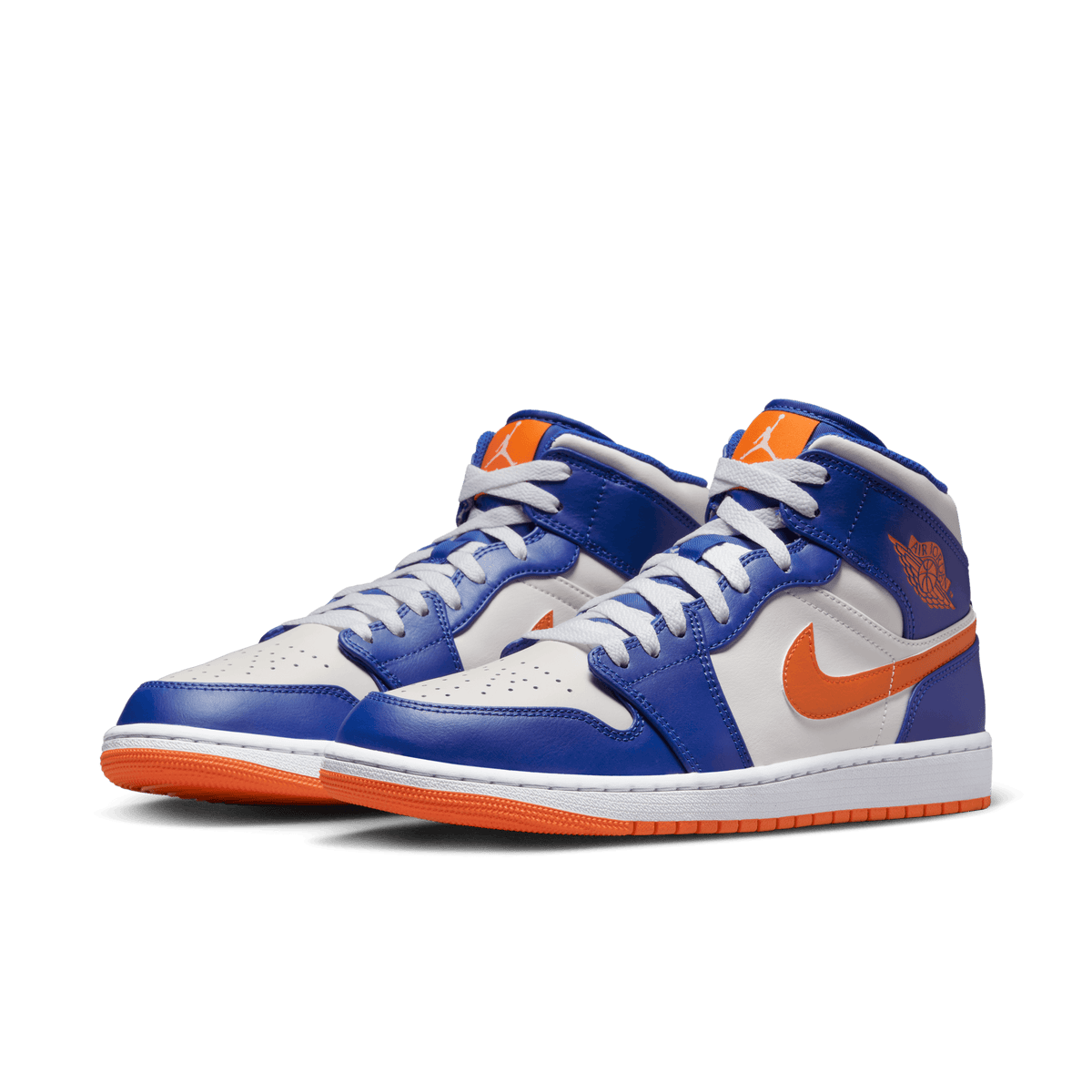 Orange blue jordan 1 best sale