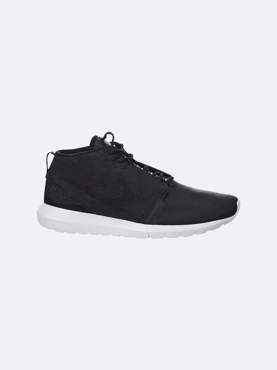 NIKE Men Roshe Run Boot Black Grey Nohble