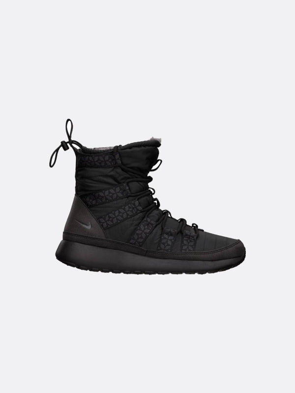 NIKE - Women - W Roshe Run High Sneakerboot - Black/Anthacite