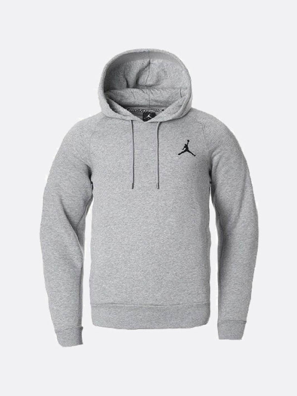 JORDAN - Men - Brushed Pullover Hoodie - GRY/BLK