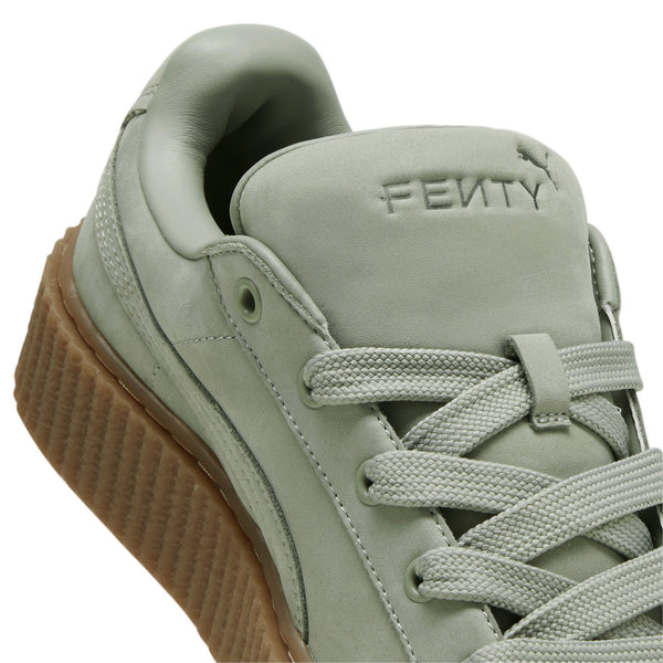 PUMA - Women - Fenty Creeper Phatty Nubuck - Green Fog/Gold Gum