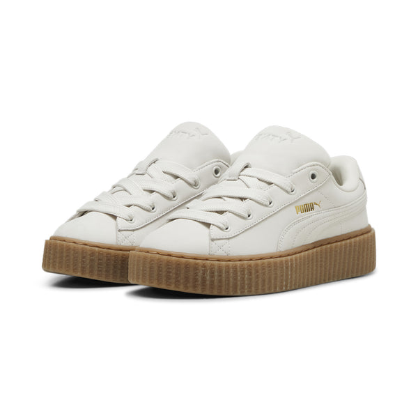 PUMA - Women - Fenty Creeper Phatty Nubuck - Warm White/Gold Gum