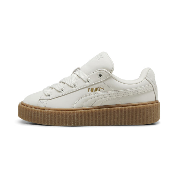 PUMA - Women - Fenty Creeper Phatty Nubuck - Warm White/Gold Gum