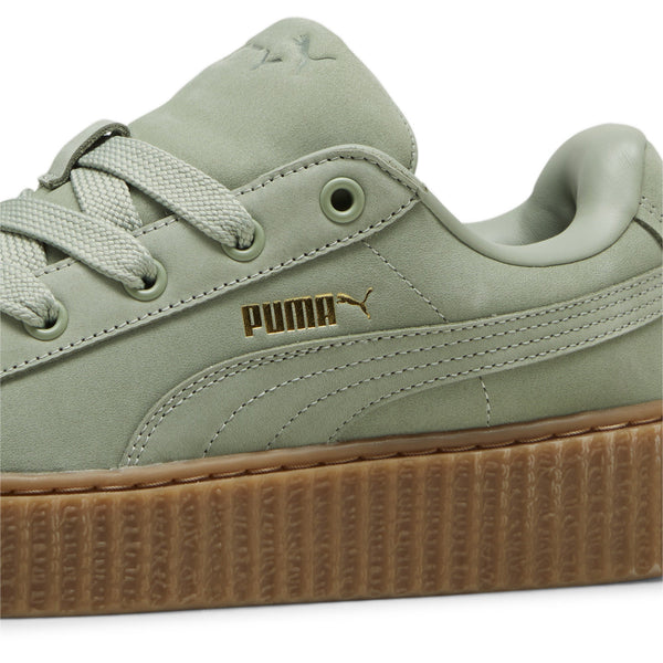 PUMA - Girl - GS Fenty Creeper Phatty Nubuck - Green Fog/Gold Gum - Release
