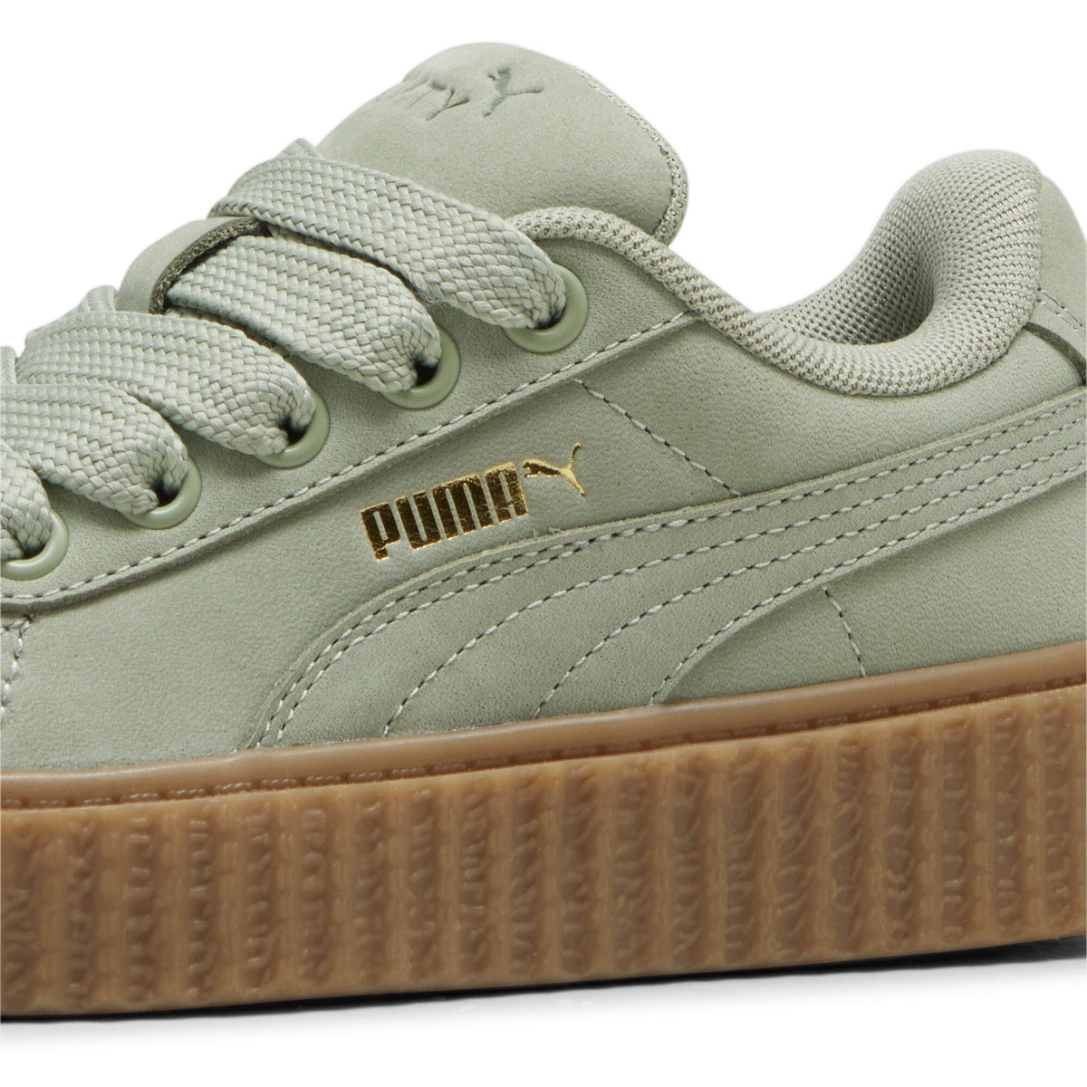 PUMA - Girl - PS Fenty Creeper Phatty Nubuck - Green Fog