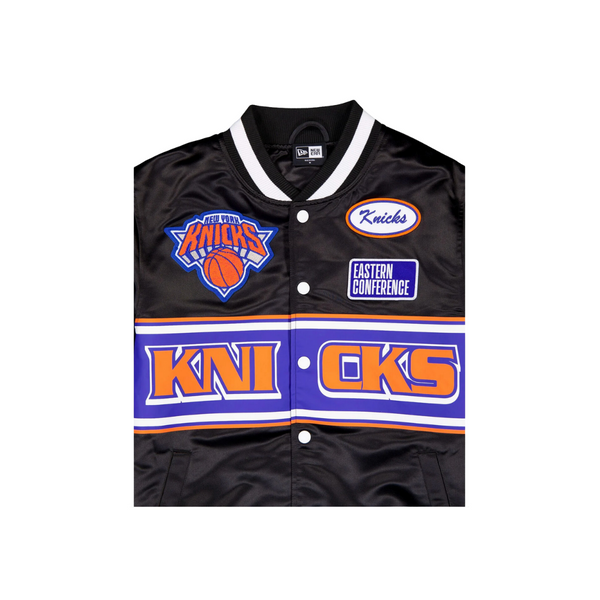 NEW ERA - Men - NY Knicks Rally Jacket - Black/Royal Blue/Orange