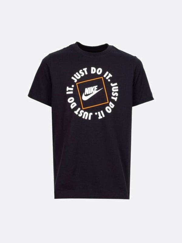 Nike - Boy - Circle Tee - Black