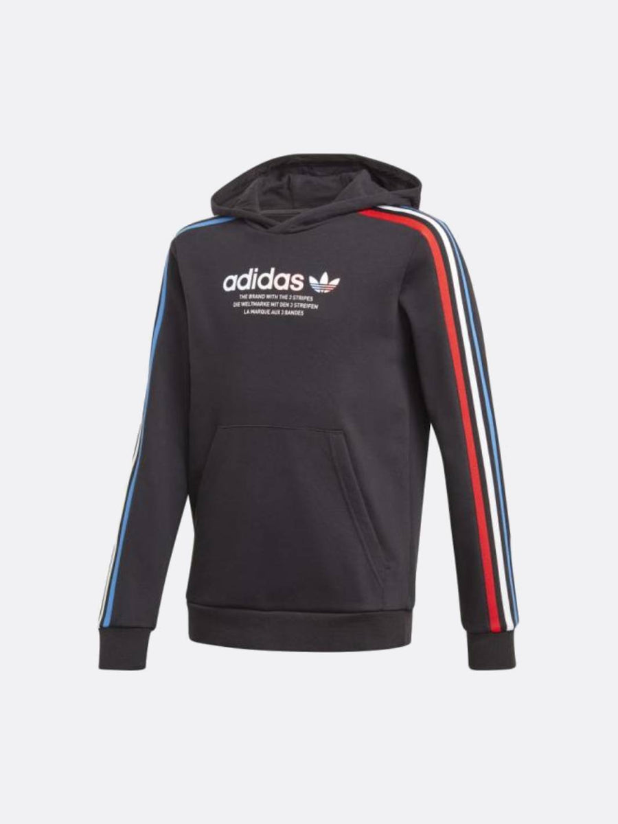 adidas - Boy - Adicolor Hoodie - Black – Nohble