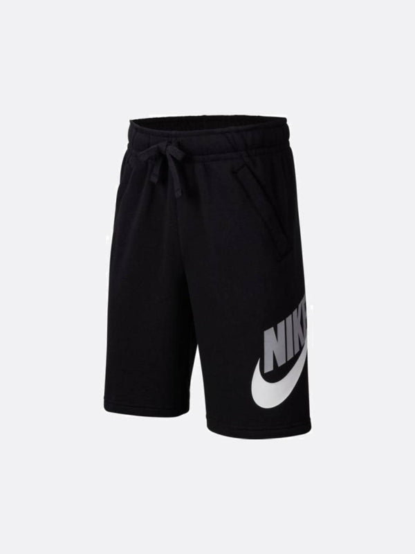 Nike - Boy - Club Fleece Shorts - Black/Black