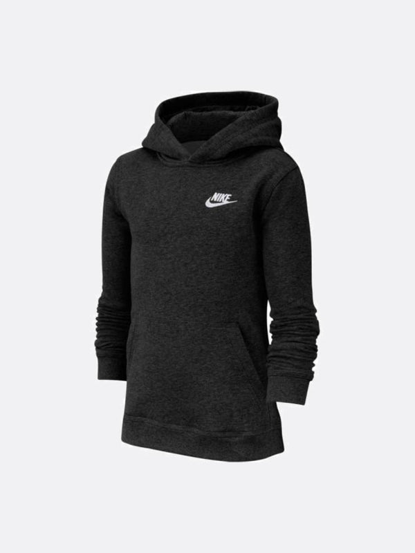 Nike - Boy - Club Hoodie - Black