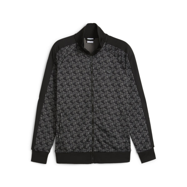 PUMA - Men - T7 AOP Straight Track Jacket - Black