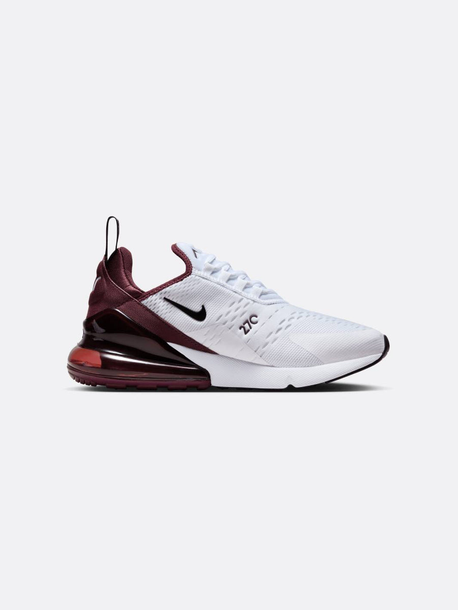 Maroon nike air max 270 best sale