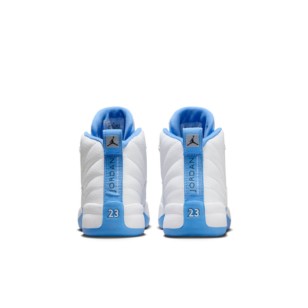 Jordan - Boy - PS Retro 12 - White/University Blue/Metallic Silver