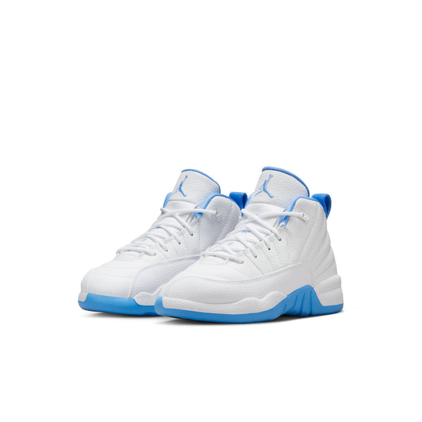 Jordan - Boy - PS Retro 12 - White/University Blue/Metallic Silver