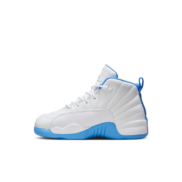 Jordan - Boy - PS Retro 12 - White/University Blue/Metallic Silver