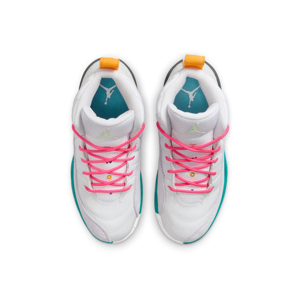Jordan - Girl - PS Retro 12 - White/Vapor Green/Photon Dust