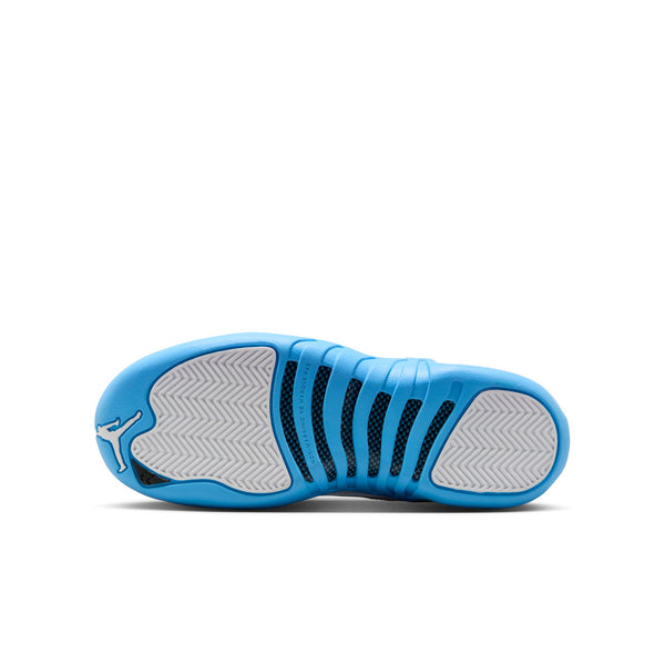 Jordan - Boy - GS Air Retro 12 - White/University Blue/Metallic Silver