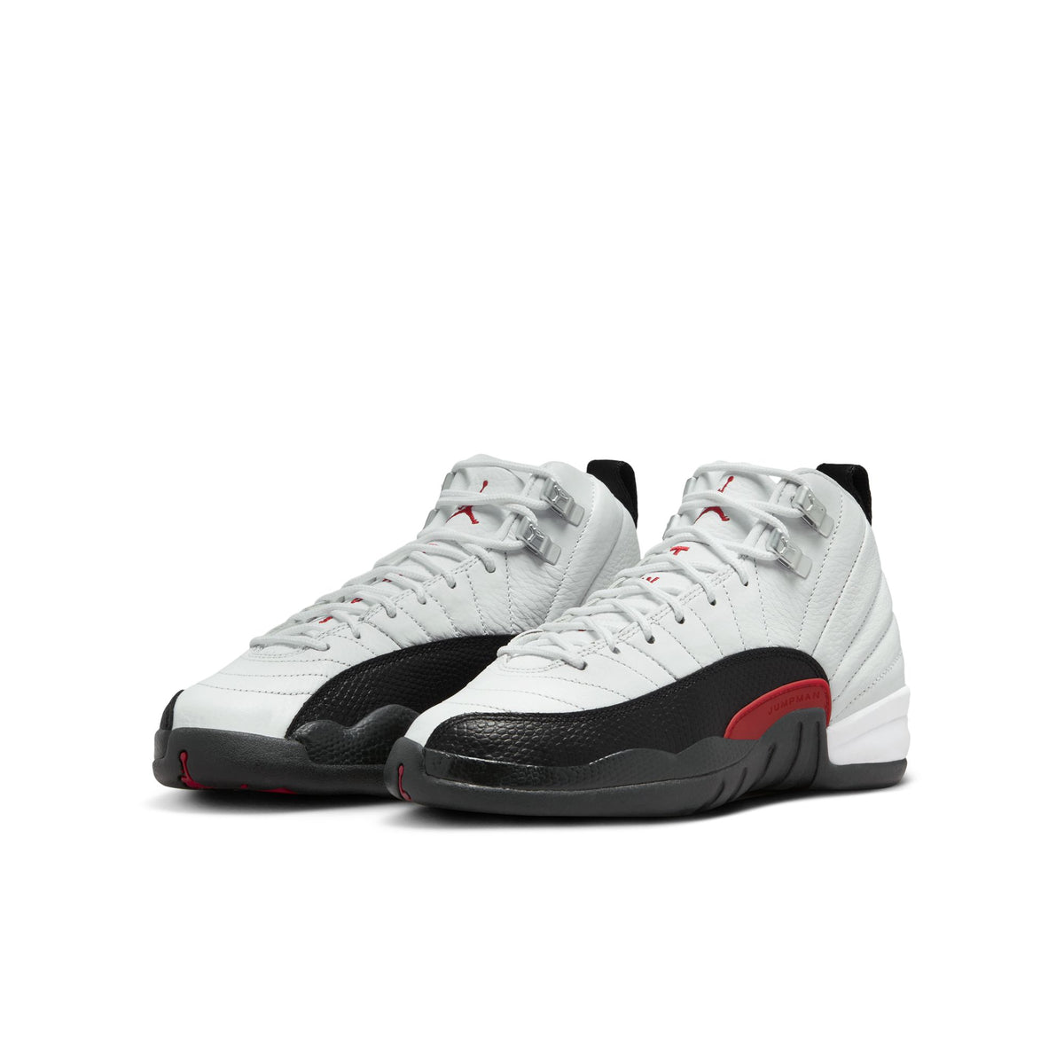 Jordan - Boy - GS Retro 12 - White/Gym Red/Black – Nohble