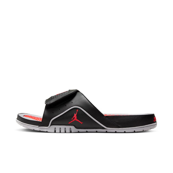 Jordan - Men - Retro Hydro 4 - Black/Fire Red/Cement Grey