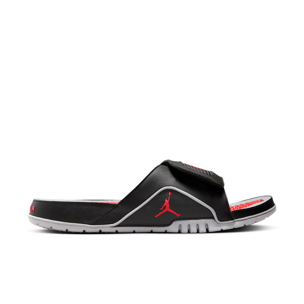 Jordan - Men - Retro Hydro 4 - Black/Fire Red/Cement Grey
