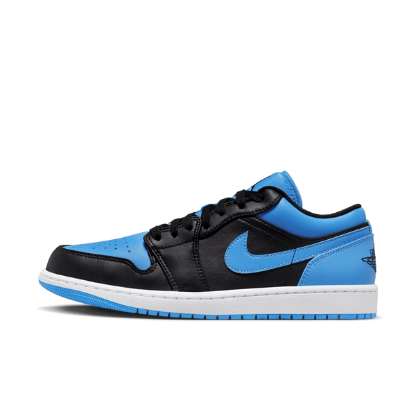 Jordan - Men - Air Jordan 1 Low - Black/University Blue/White