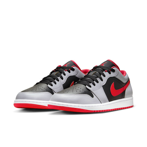 Jordan - Men - Air Jordan 1 Low - Black/Fire Red/White