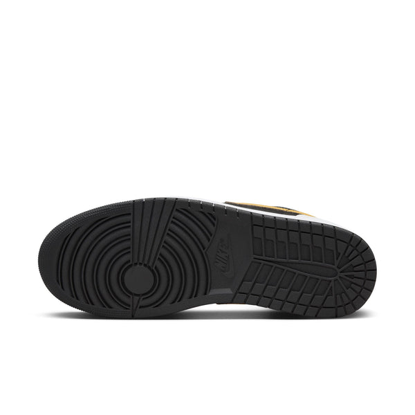 Jordan - Men - Air Jordan 1 Low - White/Metallic Gold/Black