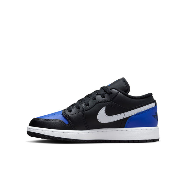 Jordan - Boy - GS Air Jordan 1 Low - Black/White/Game/Royal