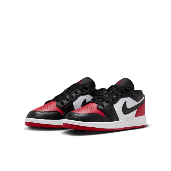 Jordan - Boy - GS Air Jordan 1 Low - White/Black/Varsity Red