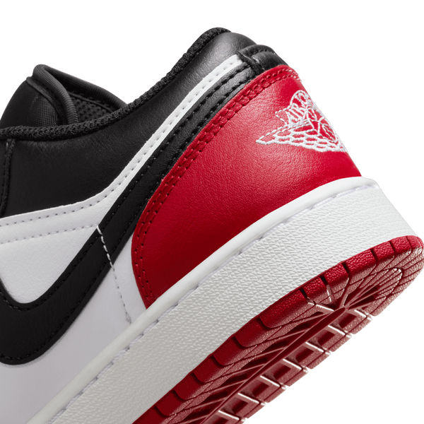 Jordan - Boy - GS Air Jordan 1 Low - White/Black/Varsity Red
