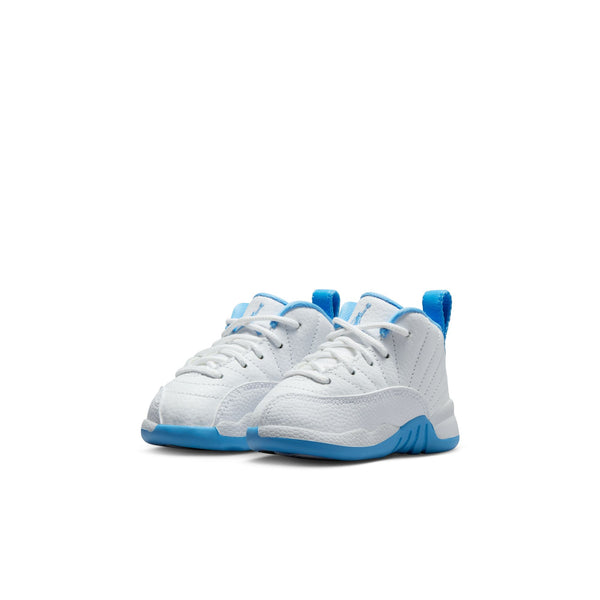Jordan - Boy - TD Retro 12 - White/University Blue/Metallic Silver