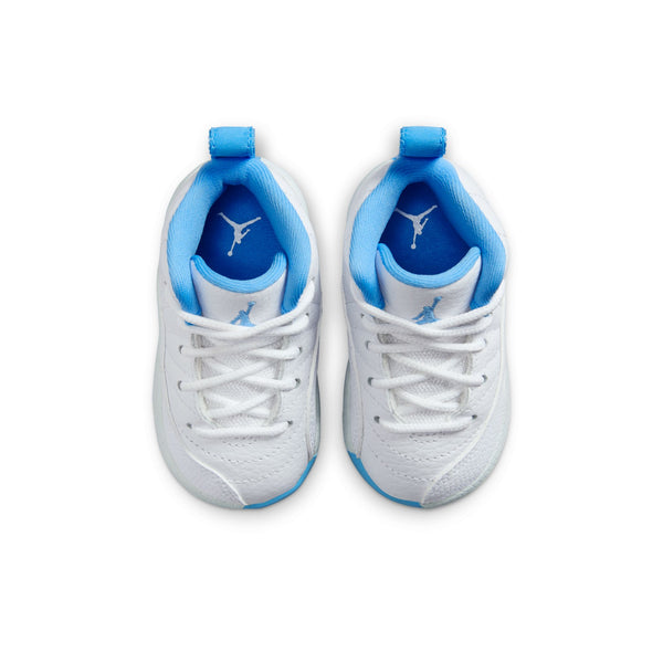 Jordan - Boy - TD Retro 12 - White/University Blue/Metallic Silver