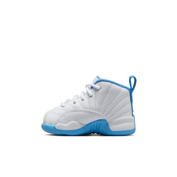 Jordan - Boy - TD Retro 12 - White/University Blue/Metallic Silver
