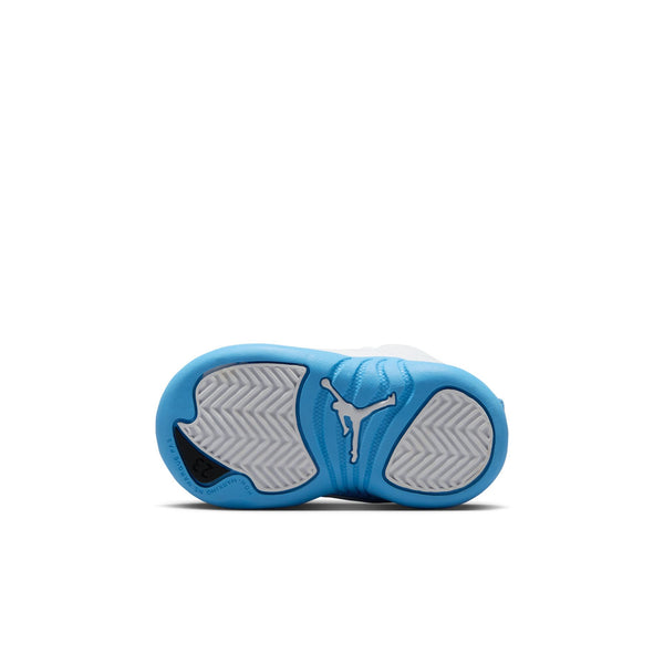 Jordan - Boy - TD Retro 12 - White/University Blue/Metallic Silver