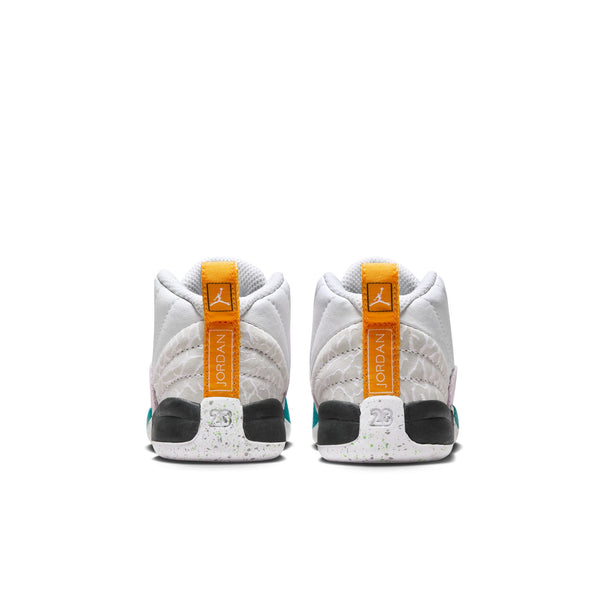 Jordan - Girl - TD Retro 12 - White/Vapor Green/Photon Dust