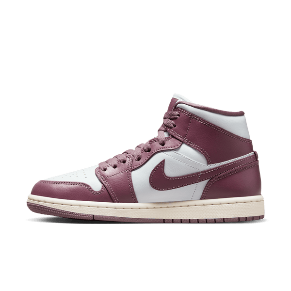 Jordan - Women - Air Jordan 1 Mid - Pure Platinum/Mauve/Sail