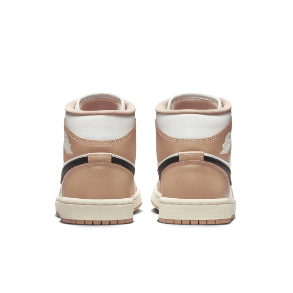 Jordan - Women - Air Jordan 1 Mid - Sail/Black/Desert