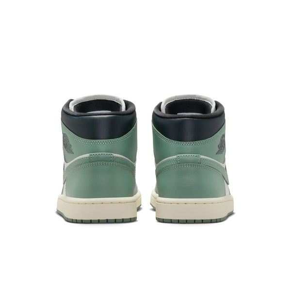 Jordan - Women - Air Jordan 1 Mid - Sail/Jade Smoke/Anthracite