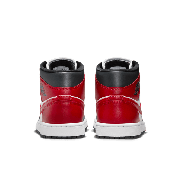 Jordan - Women - Air Jordan 1 Mid - Sail/Gym Red