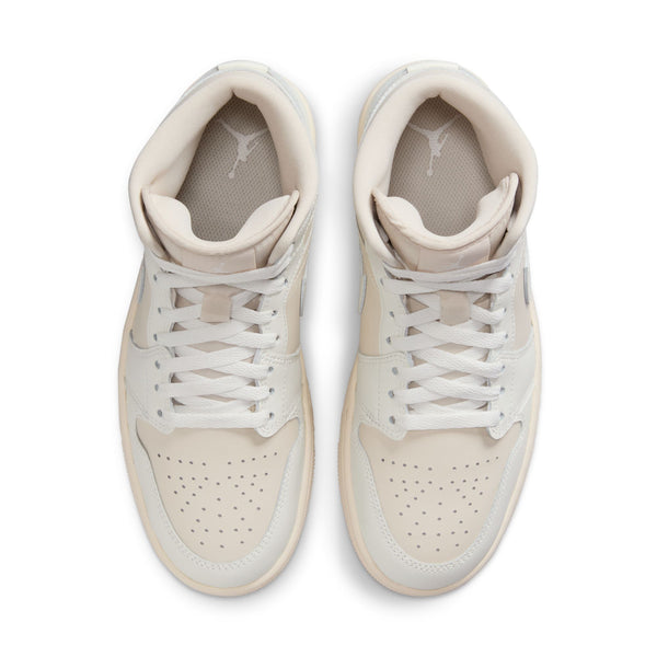 Jordan - Women - Air Jordan 1 Mid - Legend Lt Brown/Sail/Muslin