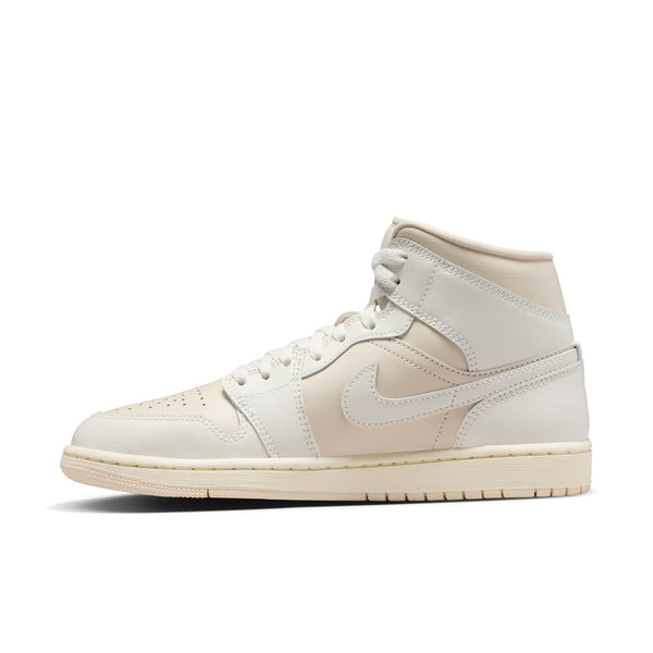 Jordan - Women - Air Jordan 1 Mid - Legend Lt Brown/Sail/Muslin
