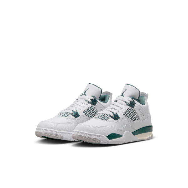 Jordan - Boy - PS Retro 4 - White/Oxidized Green/Neutral Grey