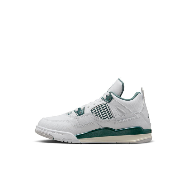 Jordan - Boy - PS Retro 4 - White/Oxidized Green/Neutral Grey