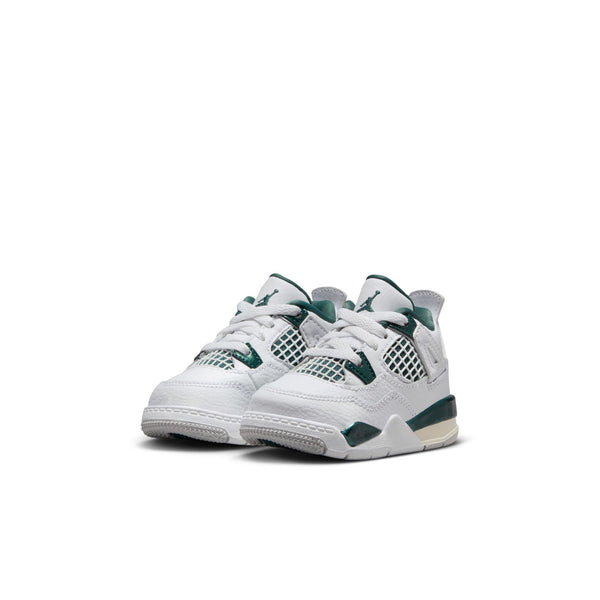 Jordan - Boy - TD Retro 4 - White/Oxidized Green/Neutral Grey