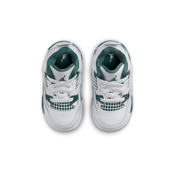 Jordan - Boy - TD Retro 4 - White/Oxidized Green/Neutral Grey