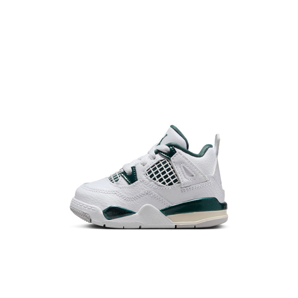 Jordan - Boy - TD Retro 4 - White/Oxidized Green/Neutral Grey
