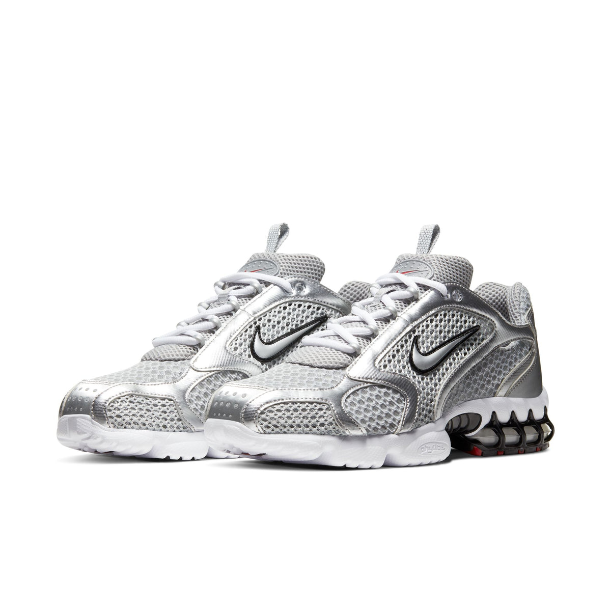 Nike - Men - Air Zoom Spiridon Cage 2 - Smoke Grey/Metallic