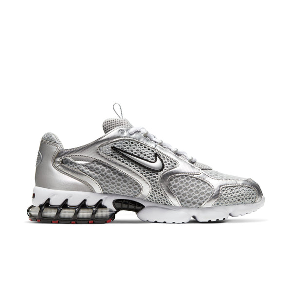 Nike - Men - Air Zoom Spiridon Cage 2 - Smoke Grey/Metallic Silver