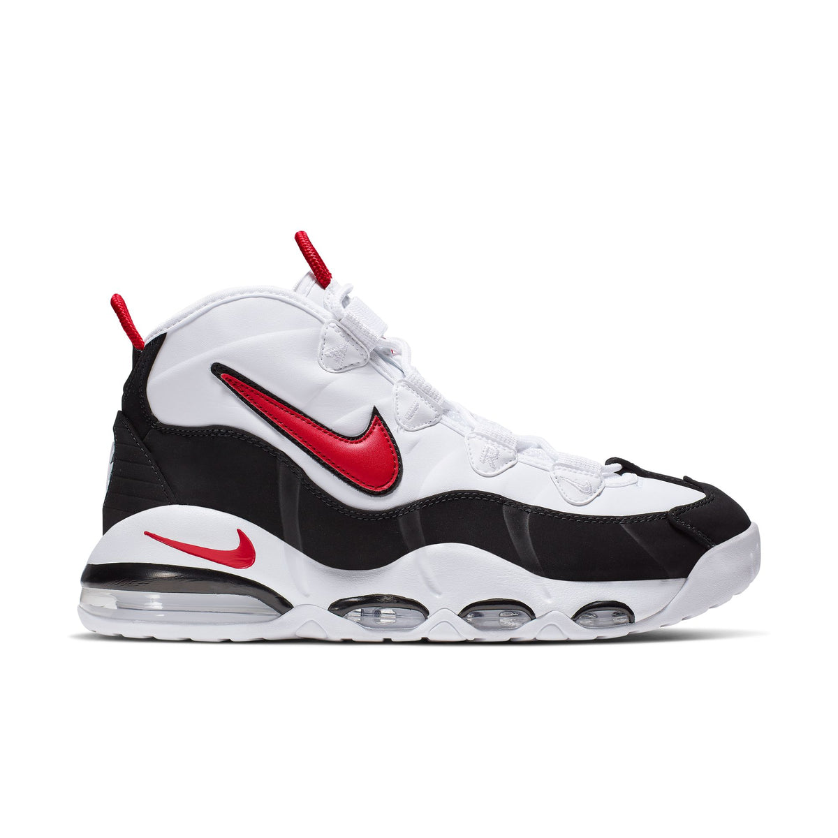 Nike - Men - Air Max Uptempo 95 - White/University Red/Black – Nohble