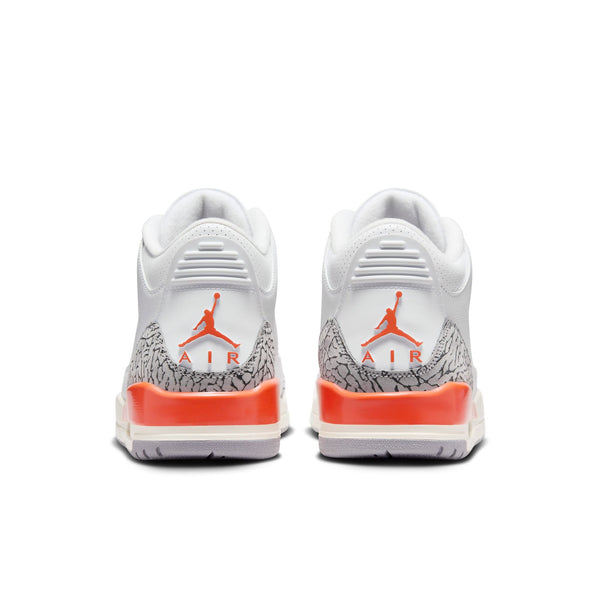 Jordan - Women - Retro 3 - White/Cosmic Clay/Cement Grey - Release